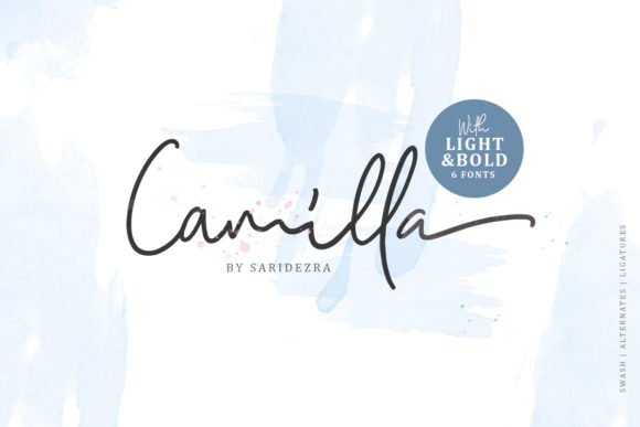 Camilla Family Font Poster 1
