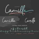 Camilla Family Font Poster 2