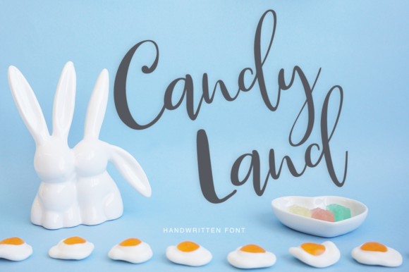 Candy Land Font Poster 1