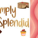 Candy Lane Font Poster 2