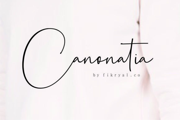 Canonatia Font