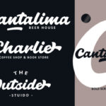 Cantana Script Font Poster 3