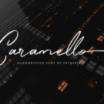 Caramello Font Poster 1