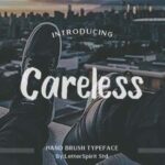 Careless Font Poster 1