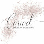 Cariad Font Poster 1