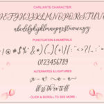 Carliante Font Poster 6