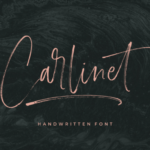 Carlinet Font Poster 1