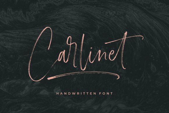 Carlinet Font Poster 1