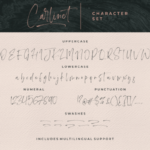 Carlinet Font Poster 11