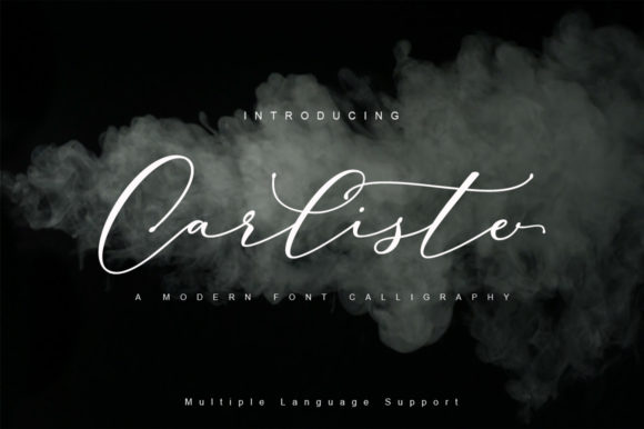 Carliste Script Font