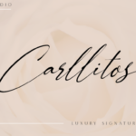 Carllitos Font Poster 1