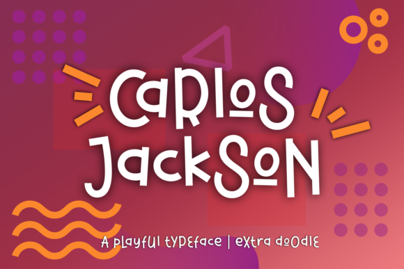 Carlos Jackson Font Poster 1