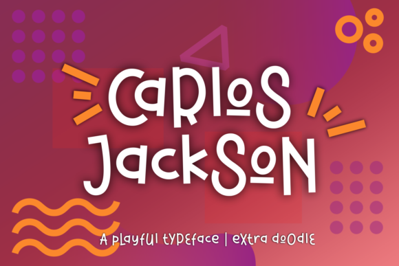 Carlos Jackson Font Carlos Jackson Font Poster 1