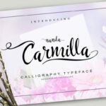 Carmilla Font Poster 1