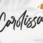 Carolissa Font Poster 1