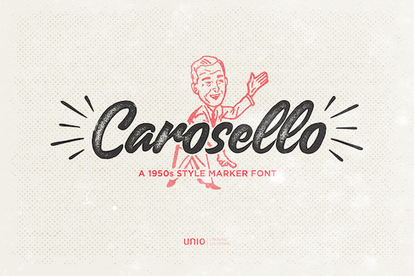 Carosello Font Carosello Font Poster 1