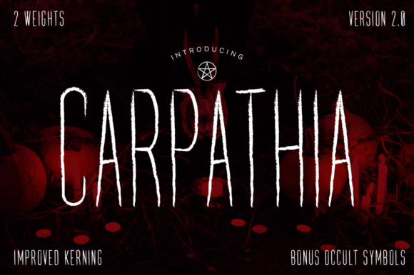 Carpathia Font Poster 1