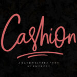 Cashion Font Poster 1