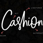 Cashion Font Poster 6