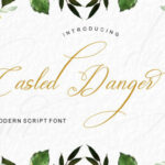 Casled Danger Font Poster 1