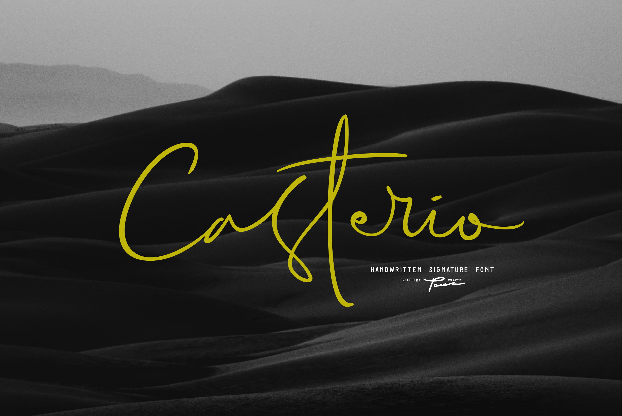 Casterio Font Poster 1