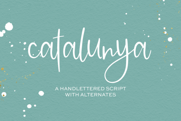 Catalunya Font Poster 1