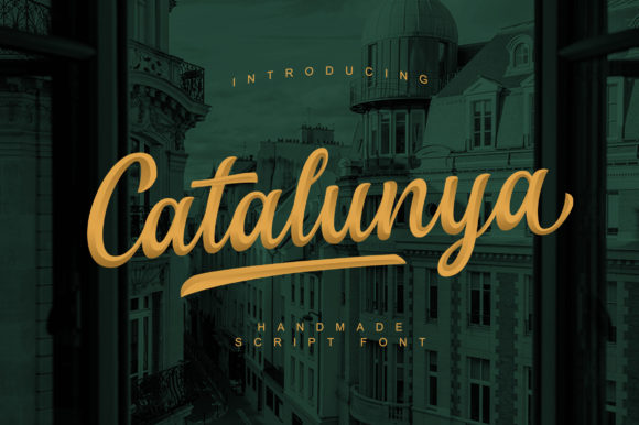 Catalunya Font Poster 1