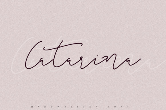 Catarina Font Poster 1