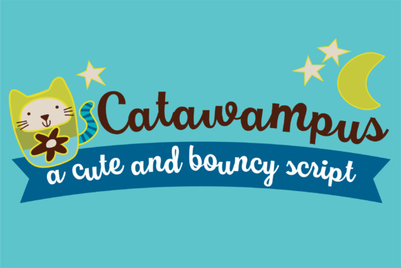 Catawampus Font Poster 1