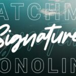 Catchme Font Poster 5