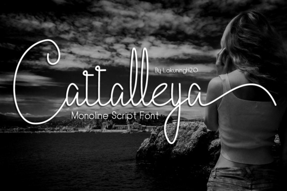 Cattalleya Font Poster 1