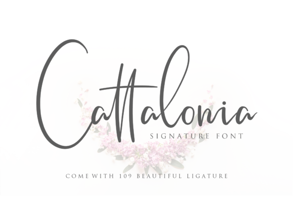 Cattalonia Font Poster 1