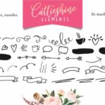 Cattieshine Font Poster 11