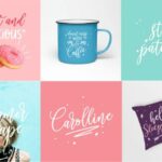 Cattieshine Font Poster 3