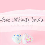 Cattoms Cute Font Poster 2