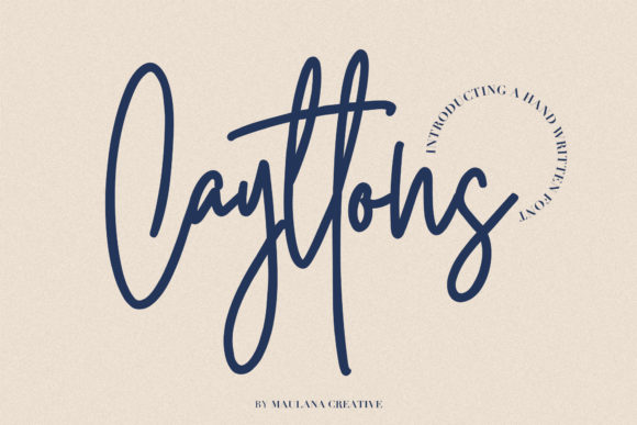 Cayttons Font