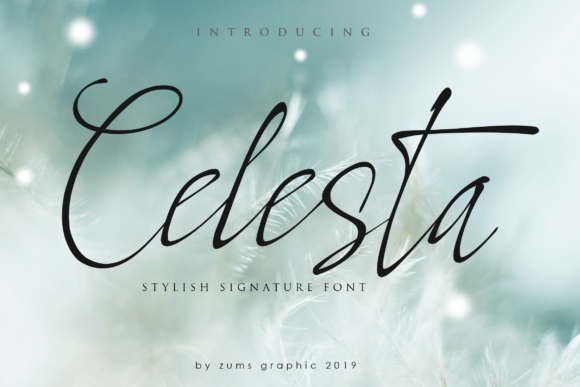 Celesta Font Poster 1