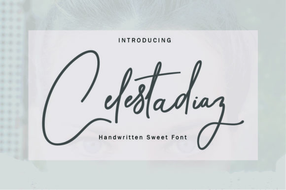 Celestadiaz Font Poster 1