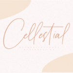 Cellestial Font Poster 1