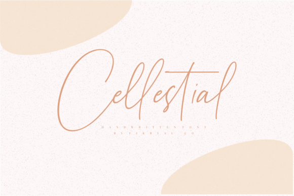 Cellestial Font Poster 1