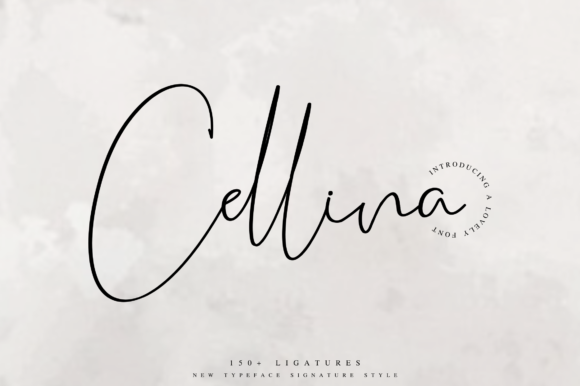 Cellina Font Poster 1