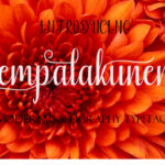 Cempalakuneng Font Poster 1