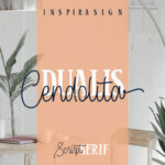 Cendolita Duo Font Poster 1