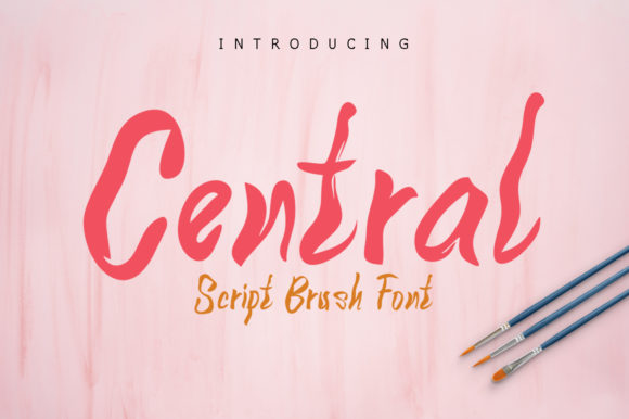 Central Font Poster 1