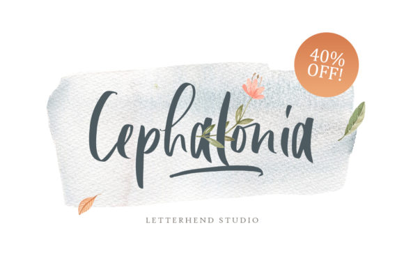 Cephalonia Font Poster 1