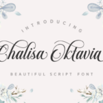 Chalisa Oktavia Font Poster 1