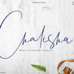 Chalisha Font Poster 1