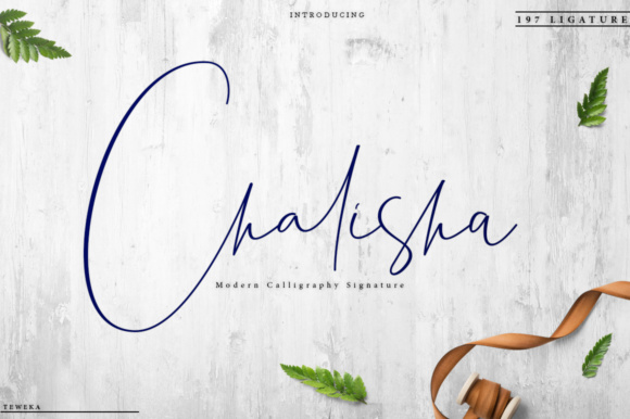 Chalisha Font Poster 1