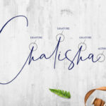 Chalisha Font Poster 4