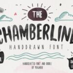 Chamberline Font Poster 1
